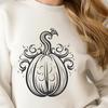 Ornate Squash In DXF