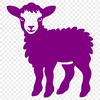 Free Beautiful Lamb Vector Art