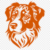 Stunning Australian Shepherd - DXF For Commercial Use