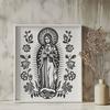 Stunning Virgin Mary - Laser Engraver SVG