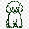 Free Poodle In SVG, PNG, PDF And DXF File Formats - Free