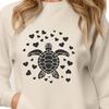 Artistic Sea Turtle Artwork - Free SVG