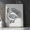 Free Turkey - Christmas DXF