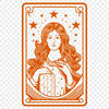 Beautiful Tarot Card In SVG Free Commercial Use Download