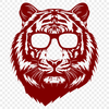 Free Unique Tiger - Free SVG Download, Commercial Use