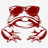 Free Toad In SVG, PNG, PDF And DXF File Formats - Free