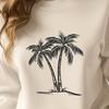 Unique Palm Tree DXF - For Craft Project