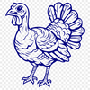 Turkey Vector Art In SVG, PNG, PDF And DXF Formats