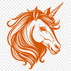 Artistic Unicorn In SVG - For Free Download, Commercial Use