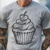 Artistic Cupcake - Procreate PNG