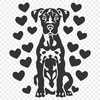 Creative Great Dane Printable Image