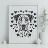 Artistic Great Dane - Sublimation PDF