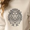 Artistic Lion Image - Free PNG