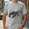 Sea Turtle In SVG, PNG, PDF And DXF Files