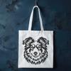 Creative Shetland Sheepdog - Laser Engraver SVG