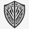 Beautiful Shield Drawing In DXF For Free Download