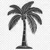 Creative Palm Tree - Craft SVG Free Download