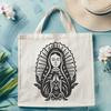 Our Lady Of Guadalupe Drawing In PDF File Format For Free Download