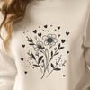 Floral Wild Flower In DXF - Free Download