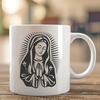 Beautiful Virgin Mary - Sublimation PDF