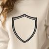 SVG Shield Graphic Illustration for DIY Crafts and Designs Vector shield graphic illustration for design and crafting projects