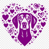 Weimaraner Clipart In PNG & SVG - Free Digital Download