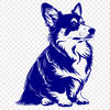 Artistic Dog Image In DXF For Free Download