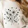 Floral Wild Flower In DXF - Free Download