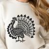 Ornate Turkey Vector Illustration