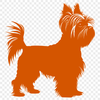 Yorkshire Terrier In DXFs - Free Commercial Use License