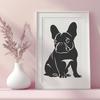 Creative French Bulldog - For Sublimation Project