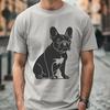 Stunning French Bulldog In DXF