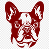 French Bulldog Clipart In SVG, PNG, PDF And DXF Formats