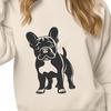 Standing French Bulldog SVG - Vector Illustration For Commercial Use