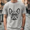 Artistic French Bulldog - For Sublimation Project