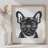 Artistic French Bulldog - PDF For Commercial Use