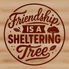 Friendly Quotes in Modern Design A collection of uplifting quotes about friendship in a clean, modern vector design.