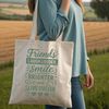 A hand-drawn quote about the importance of true friends for personal and commercial use.
