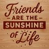 Inspirational Friendship Quotes SVG A collection of inspirational friendship quotes in a modern vector design.