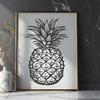 Pineapple Decal In PNG File Format For Free Download