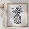 Pineapple In PDF Format - Free Commercial Use License