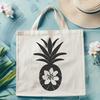 Stunning Pineapple In PNG & SVG