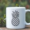 Stunning Pineapple In DXF - For Free Download, Commercial Use