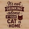 Whimsical Cat Quote Vector Art SVG design featuring a humorous quote about cats for pet owners.