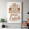 A collection of humorous quotes related to food and diet in a clean and simple vector design.