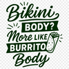 A humorous quote about food and weight loss in vector format.