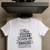 A humorous quote about food and diet in a clean vector format.