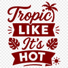 A colorful vacation quote graphic designed for digital use with various format options.