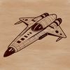 Galaxy Voyager Design Spacecraft design concept with detailed, scalable graphics.