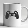 Free Game Controller SVG Design A high-resolution digital game controller design with detailed buttons and joysticks.